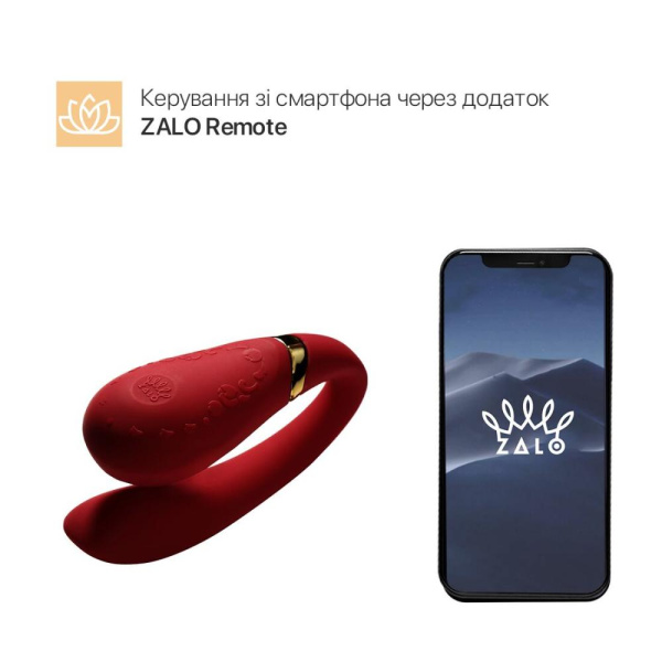 купити Смартвібратор для пар Zalo — Fanfan Bright Red