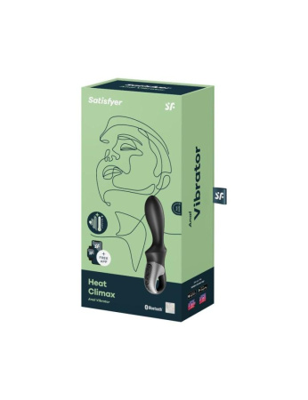 фото Смарт вибратор для простаты Satisfyer Heat Climax, подогрев до 40°  || фото Смарт-вібратор для простати Satisfyer Heat Climax, підігрів до 40° 
