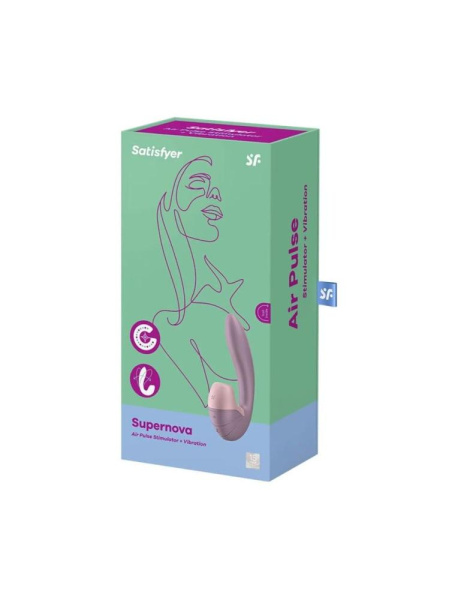купити Вакуумний вібратор Satisfyer Supernova Old Rose, 2 положення ствола