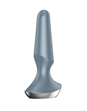 фото Анальная смарт-вибропробка Satisfyer Plug-ilicious 2 Ice Blue  || фото Анальна смарт-вібропробка Satisfyer Plug-ilicious 2 Ice Blue 