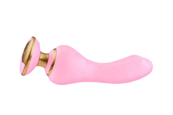 купити Вібратор для точки G Shunga Sanya Light Pink, гнучкий стовбур