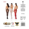 фото Эротические колготки-бодистокинг Passion S007 red, красивые ажурные колготки с вырезом  || фото Еротичні колготки-бодістокінг Passion S007 red, гарні ажурні колготки з вирізом 