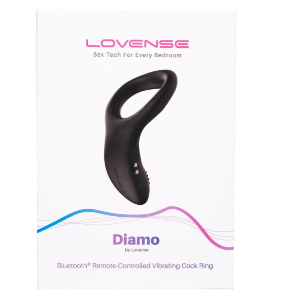 купить Смарт кольцо-насадка на член Lovense Diamo Cock Ring