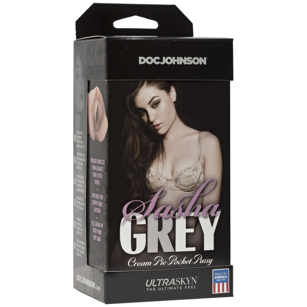 купить Мастурбатор-вагина Doc Johnson Sasha Grey - Ultraskyn Cream Pie Pocket