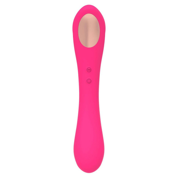 купити Вібратор та вакуумний кліторальний стимулятор 2-в-1 Alive Quiver Magenta Pink оновлена ​​модель