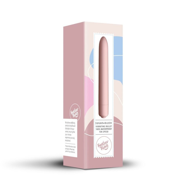 купить Мини-вибратор SugarBoo Sugar Blush, 10 уровней интенсивности