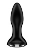 фото Анальная смарт вибропробка с жемчужным массажем Satisfyer Rotator Plug 2+ Black  || фото Анальна смарт вібропробка із перлинним масажем Satisfyer Rotator Plug 2+ Black 