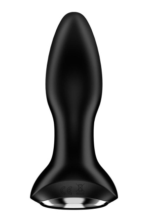 фото Анальная смарт вибропробка с жемчужным массажем Satisfyer Rotator Plug 2+ Black  || фото Анальна смарт вібропробка із перлинним масажем Satisfyer Rotator Plug 2+ Black 