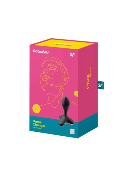 купити Анальна пробка з вібрацією Satisfyer Game Changer Black