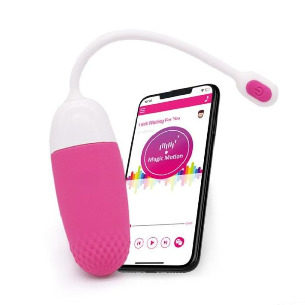 купить Смарт-виброяйцо Magic Motion Vini Pink, управление со смартфона