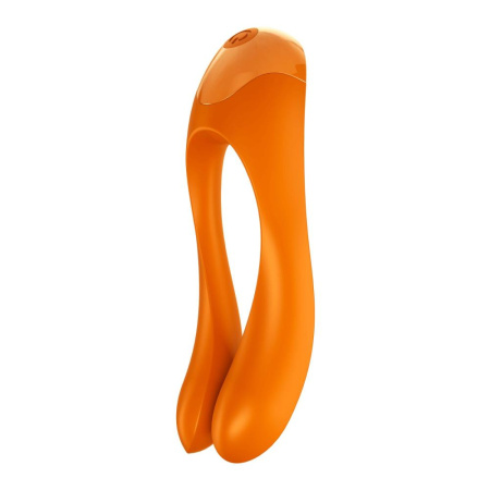 фото Вибратор на палец Satisfyer Candy Cane Orange  || фото Вібратор на палець Satisfyer Candy Cane Orange 