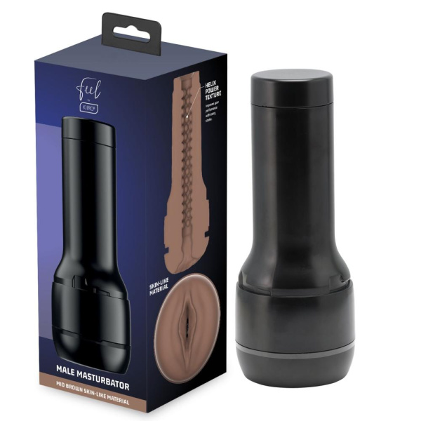 купить Мастурбатор-вагина Kiiroo Feel Stroker Mid Brown для секс-машины Kiiroo Keon