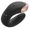 фото Смарт-вибратор для пар Satisfyer Double Love (Black)  || фото Смарт-вібратор для пар Satisfyer Double Love (Black) 