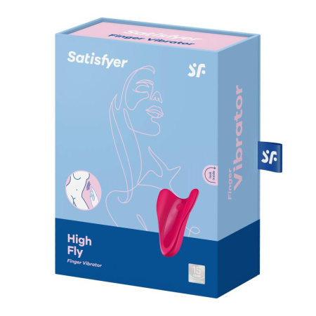 фото Вибратор на палец Satisfyer High Fly Red  || фото Вібратор на палець Satisfyer High Fly Red 