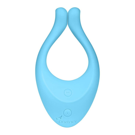Вібратор для пар Satisfyer Endless Love Blue, 3 незалежні мотори, багатофункціональний