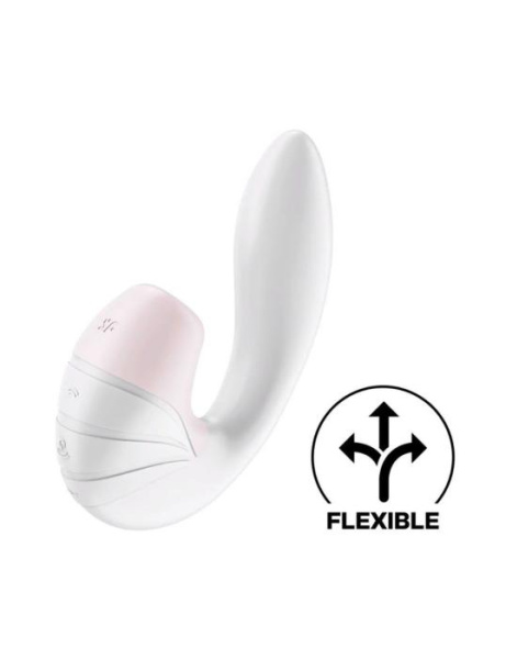купити Вакуумний вібратор Satisfyer Supernova White, 2 положення ствола