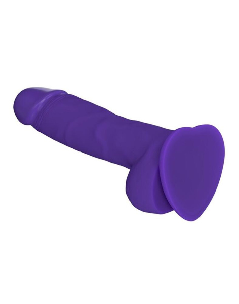 купить Реалистичный фаллоимитатор Strap-On-Me SOFT REALISTIC DILDO Violet - Size XL