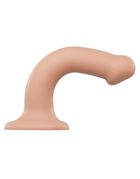 купить Насадка для страпона Strap-On-Me Dual Density Dildo Flesh M, диаметр 3,3см, двухслойная, гибкая
