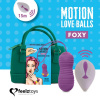 фото Вагинальные шарики с жемчужным массажем FeelzToys Motion Love Balls Foxy с пультом ДУ, 7 режимов