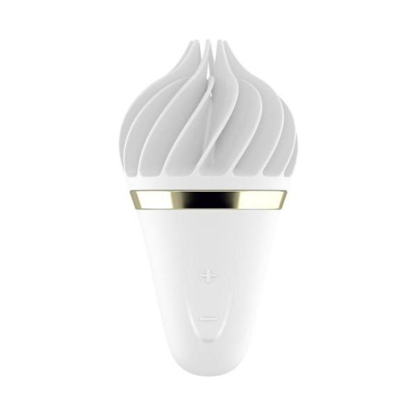 купити Мороженка спиннатор Satisfyer Lay-On - Sweet Temptation White/Gold