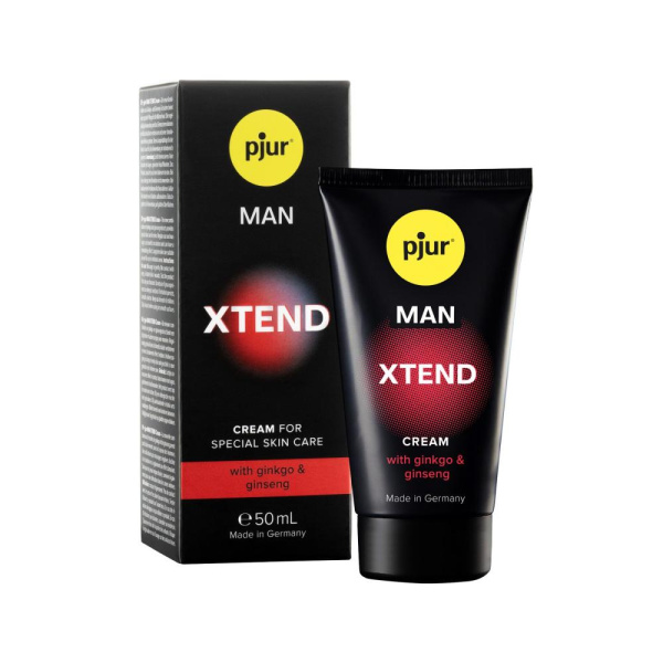 купить Крем для пениса стимулирующий pjur MAN Xtend Cream 50 ml, с экстрактом гинкго и женьшеня