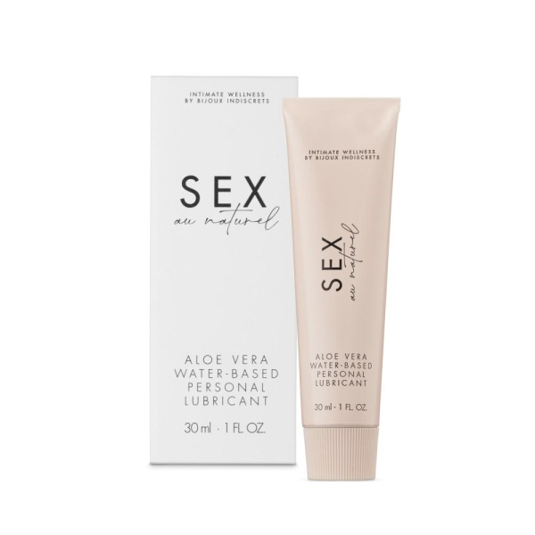 купить Ухаживающий лубрикант на водной основе Bijoux Indiscrets Sex au Naturel – Aloe Vera