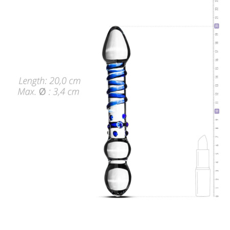 фото Стеклянный дилдо Gildo Glass Dildo No. 21  || фото Скляний ділдо Gildo Glass Dildo No. 21 