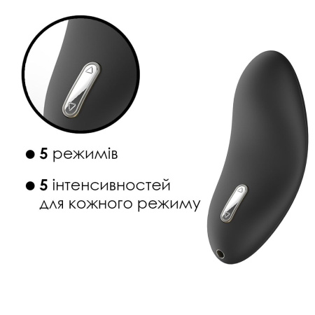 фото Клиторальный вибратор Svakom Echo Black  || фото Кліторальний вібратор Svakom Echo Black 