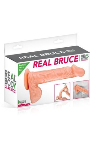фото Фаллоимитатор Real Body - Real Bruce Flesh, TPE, диаметр 4,2см  || фото Фалоімітатор Real Body — Real Bruce Flesh, TPE, діаметр 4,2 см 