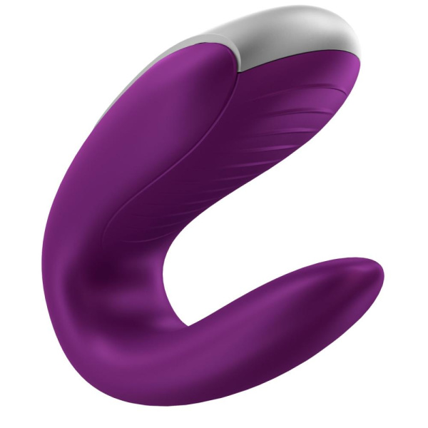 купить Смарт-вибратор для пар Satisfyer Double Fun (Violet) с пультом ДУ