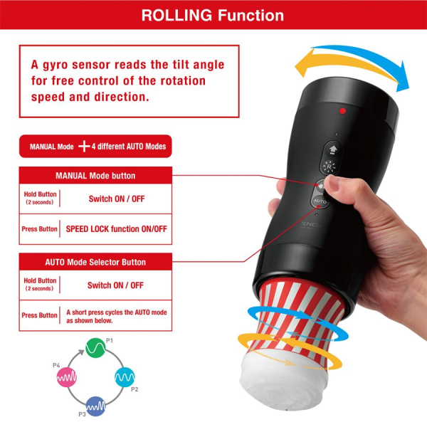 купити Tenga VACUUM GYRO ROLLER