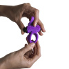 фото Эрекционное виброкольцо Adrien Lastic Bullet Lastic Ring с язычком и щеточкой для стимуляции клитора  || фото Ерекційне віброкільце Adrien Lastic Bullet Lastic Ring з язичком і щіточкою для стимуляції клітора 