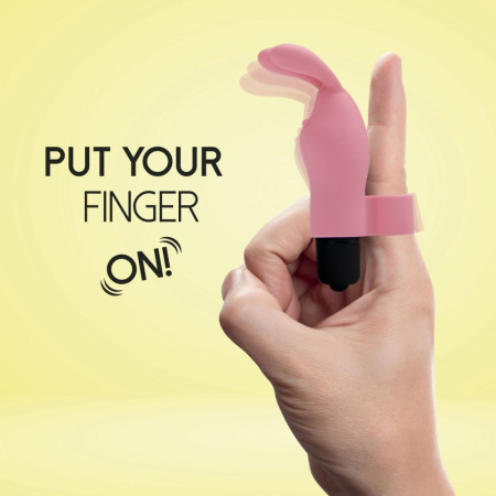 фото Вибратор на палец FeelzToys Magic Finger Vibrator Pink  || фото Вібратор на палець FeelzToys Magic Finger Vibrator Pink 
