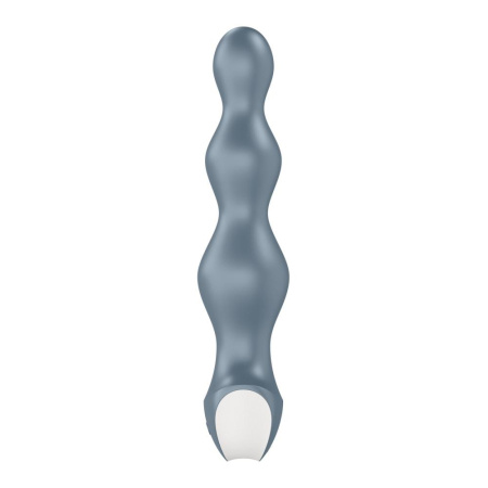 фото Анальный стимулятор-бусины с двумя моторами Satisfyer Lolli-Plug 2 Ice blue  || фото Анальний стимулятор-намистини з двома моторами Satisfyer Lolli-Plug 2 ice blue 