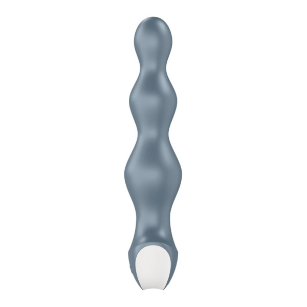 купити Анальний стимулятор-намистини з двома моторами Satisfyer Lolli-Plug 2 ice blue