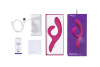 фото Смарт вибратор-кролик We-Vibe Nova Fuchsia, эргономичный, регулируемый угол наклона ствола  || фото Смарт вібратор-кролик We-Vibe Nova Fuchsia, ергономічний, регульований кут нахилу стовбура 