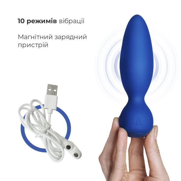 купить Анальная вибропробка Adrien Lastic Little Rocket макс. диаметр 3,5см, soft-touch