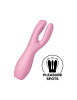 фото Клиторальный вибратор Satisfyer Threesome 3 Pink с тремя пальчиками