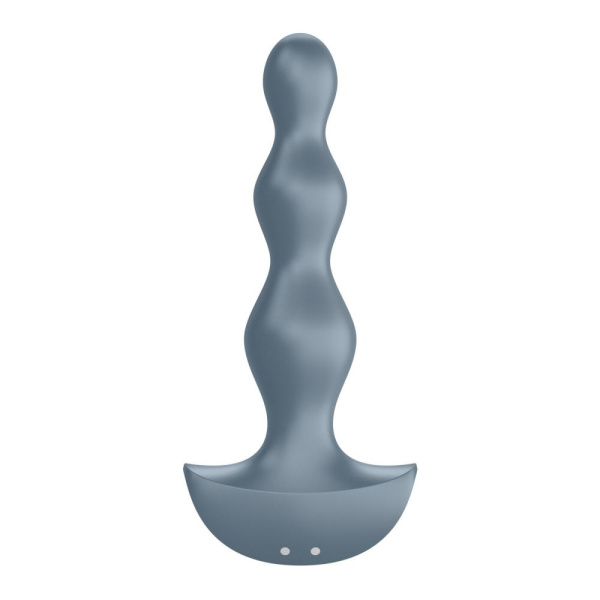 купити Анальний стимулятор-намистини з двома моторами Satisfyer Lolli-Plug 2 ice blue
