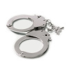 фото Наручники металлические Adrien Lastic Handcuffs Metallic (полицейские)  || фото Наручники металеві Adrien Lastic Handcuffs Metallic (поліцейські) 
