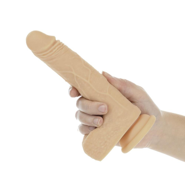 купити Фалоімітатор з ротацією та пульсацією Naked ADDICTION The Freak 7,5″ Rotating & Thrusting Vibrating