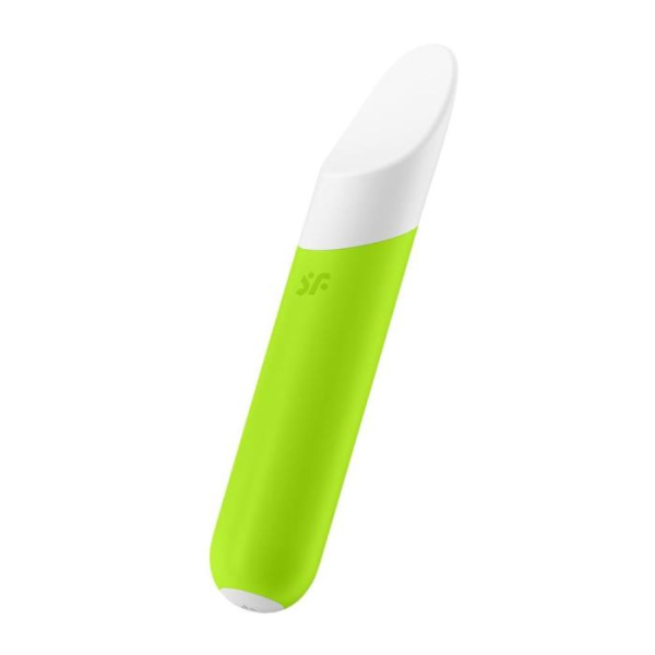 купить Минивибратор с гибким язычком Satisfyer Ultra Power Bullet 7 Green