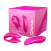 фото Смарт-вибратор для пар We-Vibe Chorus Cosmic Pink, сенсорное управление вибрациями сжатием пульта  || фото Смарт-вібратор для пар We-Vibe Chorus Cosmic Pink, сенсорне керування вібраціями стисненням пульта 