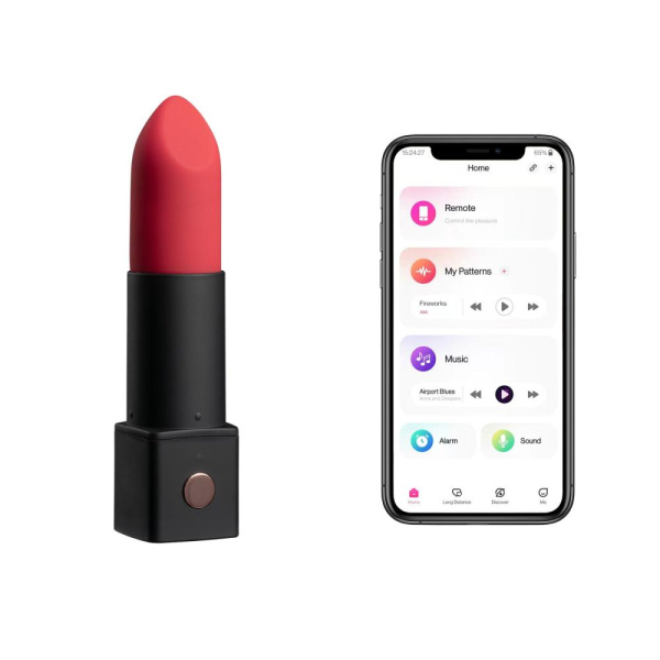 купить Вибратор-помада Lovense Exomoon, работает через приложение