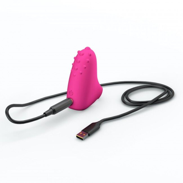 купить Вибратор на палец Dorcel MAGIC FINGER Rose перезаряжаемый, 3 режима работы