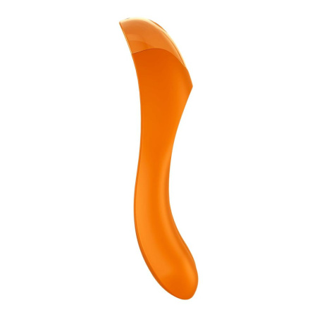 фото Вибратор на палец Satisfyer Candy Cane Orange  || фото Вібратор на палець Satisfyer Candy Cane Orange 
