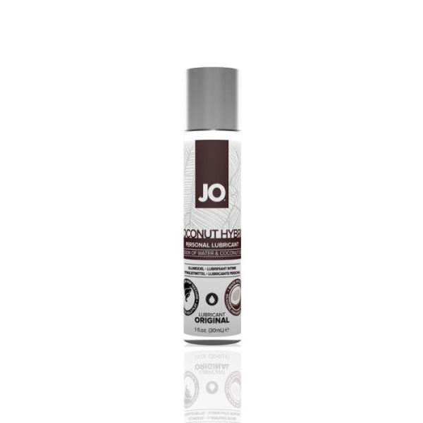 купить Крем-смазка с кокосовым маслом System JO Silicone Free Hybrid ORIGINAL (30 мл) белая