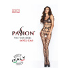 фото Бодистокинг Passion BS032 black, комбинезон, топ и крупная сетка  || фото Бодістокінг Passion BS032 black, комбінезон, топ і велика сітка 