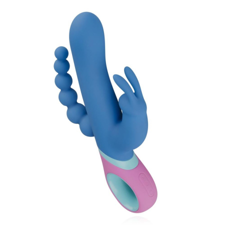 фото Вибратор кролик с ротацией и анальным стимулятором PMV20 Vice - Double Vibrator  || фото Вібратор кролік з ротацією и анальним стимулятором PMV20 Vice - Double Vibrator 