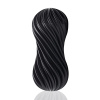 фото Мастурбатор Tenga FLEX Rocky Black с изменяемой интенсивностью, можно скручивать